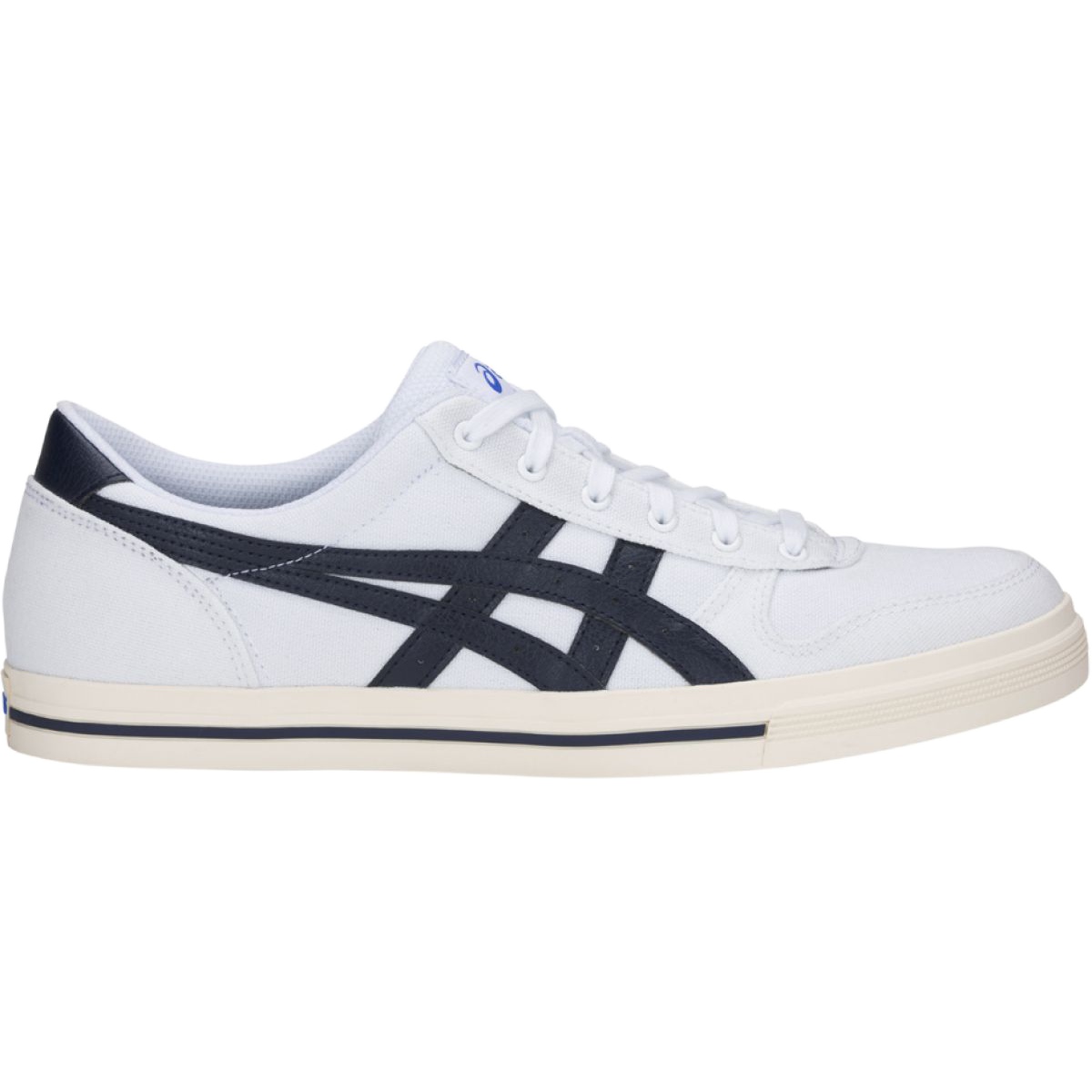 Tenis Asics Aaron M 1201A008 101 Branco Azul Marinho