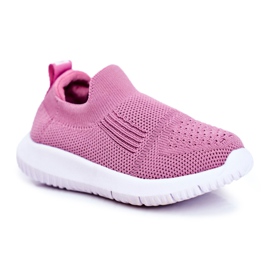Apawwa Sapatos Eltros Criança Slip-On Rosa -de-rosa
