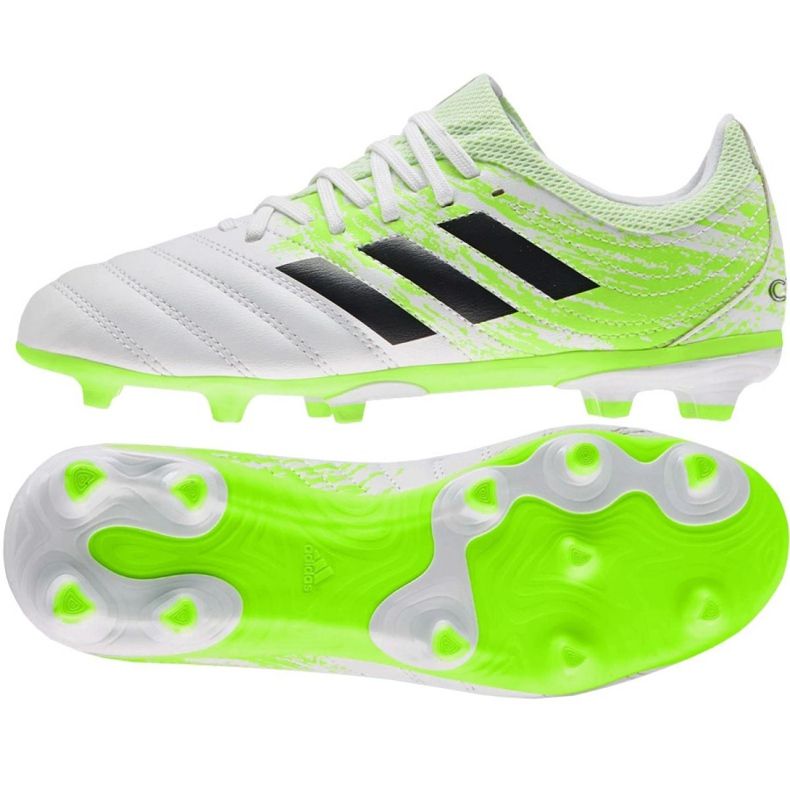 Chuteiras Adidas Copa 20.3 Fg Jr EF1913 multicolorido verde