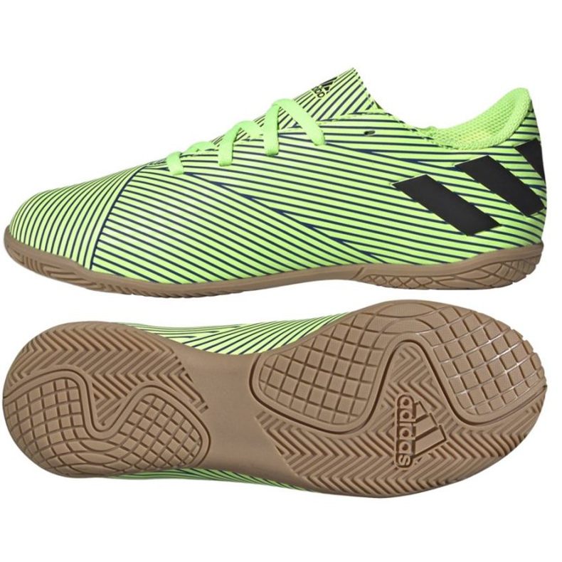 Sapatos de interior adidas Nemeziz 19.4 In Jr FV4012 multicolorido verde