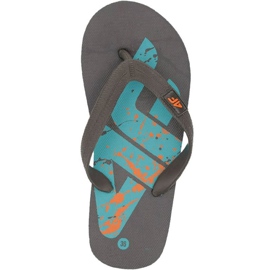 Chinelos 4F Jr HJL20-JKLM002 90S vermelho azul marinho