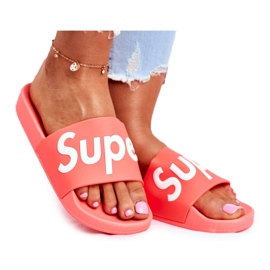 SEA Chinelos femininos Coral Super Losaria rosa