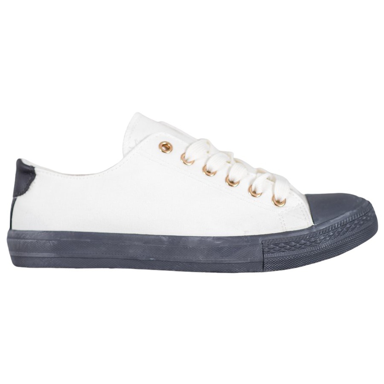 SHELOVET Tênis Têxtil branco cinza