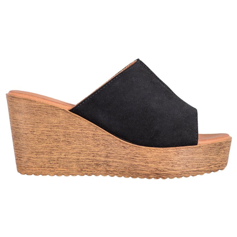 Renda Sandálias de salto alto preto