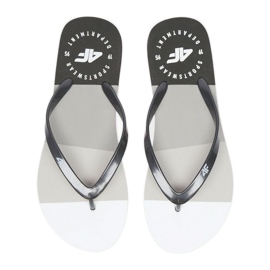 Flip-flops 4F W H4L20 KLD004 branco preto