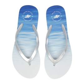 Flip-flops 4F W H4L20 KLD004 azul cinza Flip-flops 4F W H4L20 KLD004 azul cinza
