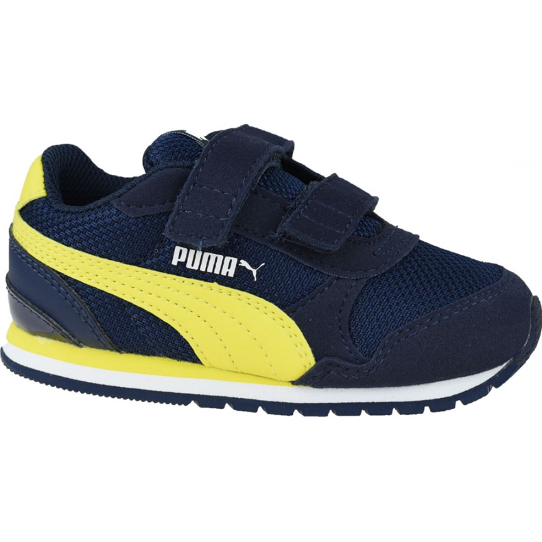 Puma St Runner V 2 Infants Jr 367137-09 azul marinho amarelo