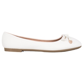 Diamantique Bailarinas brancas clássicas branco