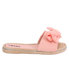 Chinelos rosa feminino rosa WS9020 rosa