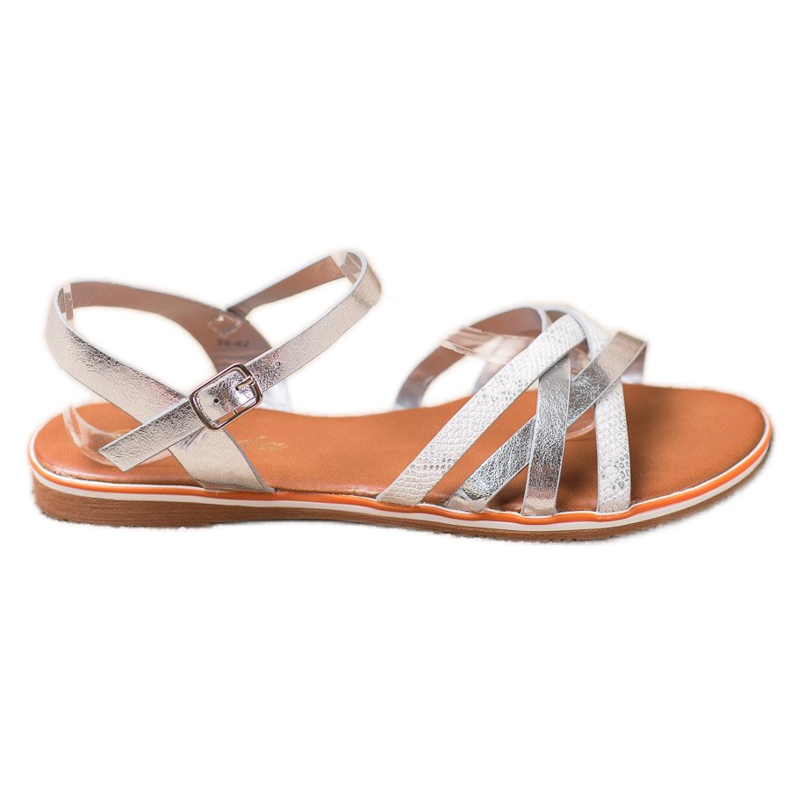 Nio Nio Sandálias de Prata Clássicas cinza