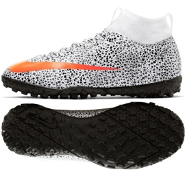 Chuteiras Nike Mercurial Superfly 7 Academy CR7 Tf Jr CV3187-180 multicolorido preto
