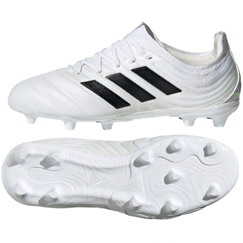 Chuteiras Adidas Copa 20.1 Fg Jr EF1911 multicolorido branco