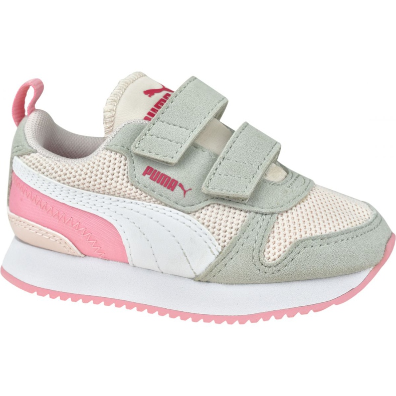 Puma R78 V Bebês 373618 04 branco rosa