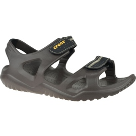 Crocs Swiftwater River Sandals M 203965-23K castanho
