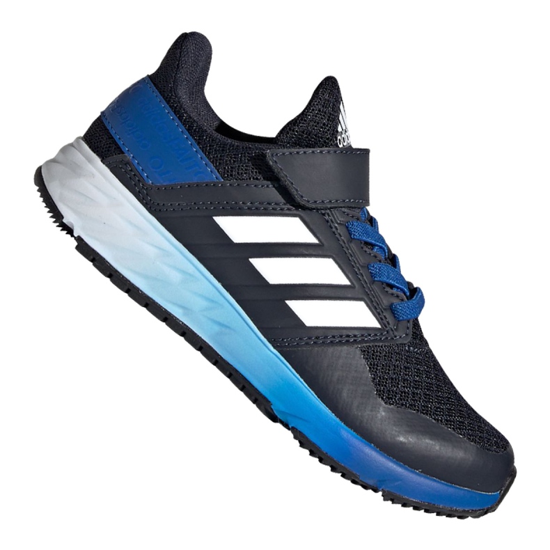 Sapatos Adidas FortaFaito Jr EE7313 branco azul marinho azul