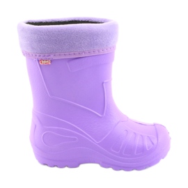 Sapatos infantis Befado galocha-violeta 162P102 roxo