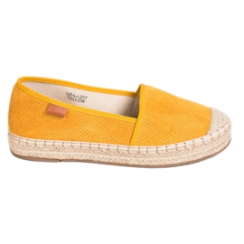 Goodin Alpercatas Openwork amarelo
