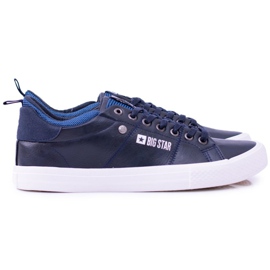 Tênis masculino azul marinho Big Star BB174010 azul-marinho
