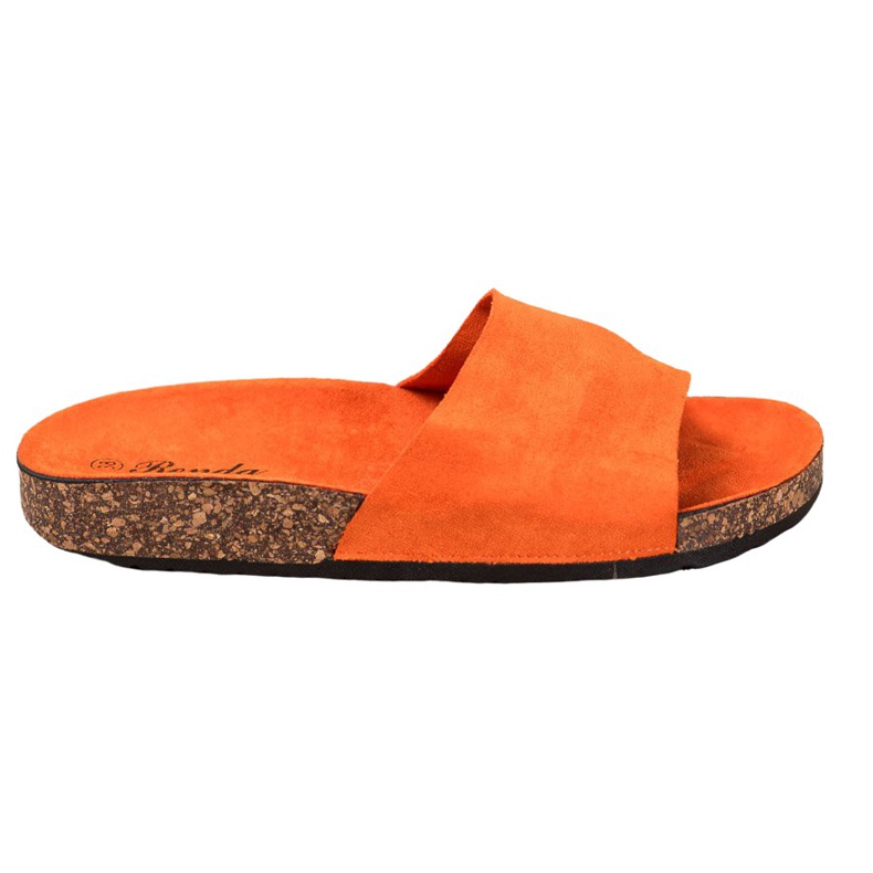 Renda Chinelos laranja
