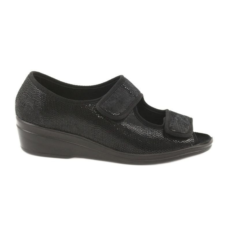 Sapatos femininos Befado pu 051D014 preto