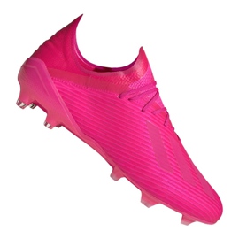 Chuteiras Adidas X 19.1 Fg M FV3467 multicolorido roxo