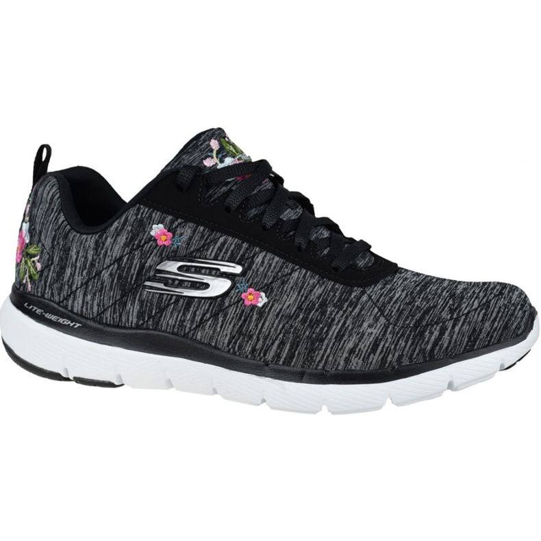 Skechers Flex Appeal 3.0 W 13074-BKW preto