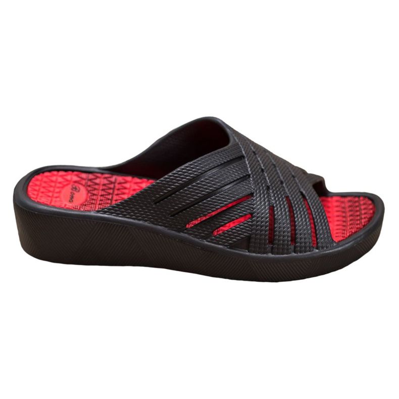 Bona Chinelos leves confortáveis preto