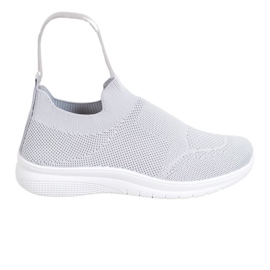 SHELOVET Tênis Slip-on cinza