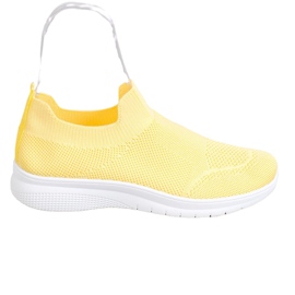 SHELOVET Tênis Slip-on amarelo SHELOVET Tênis Slip-on amarelo