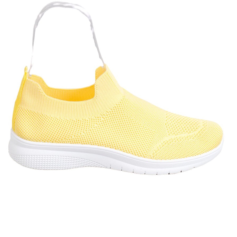 SHELOVET Tênis Slip-on amarelo