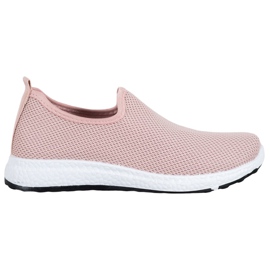 SHELOVET Sapatos de deslizamento rosa