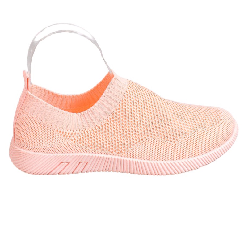 SHELOVET Slipons com aberturas confortáveis multicolorido laranja