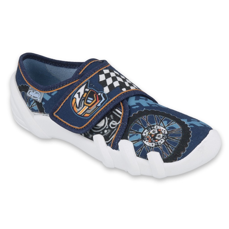 Calçados infantis Befado 273Y295 azul marinho multicolorido