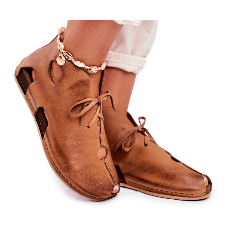 Brogues Maciejka Rude feminino 03426-19 castanho