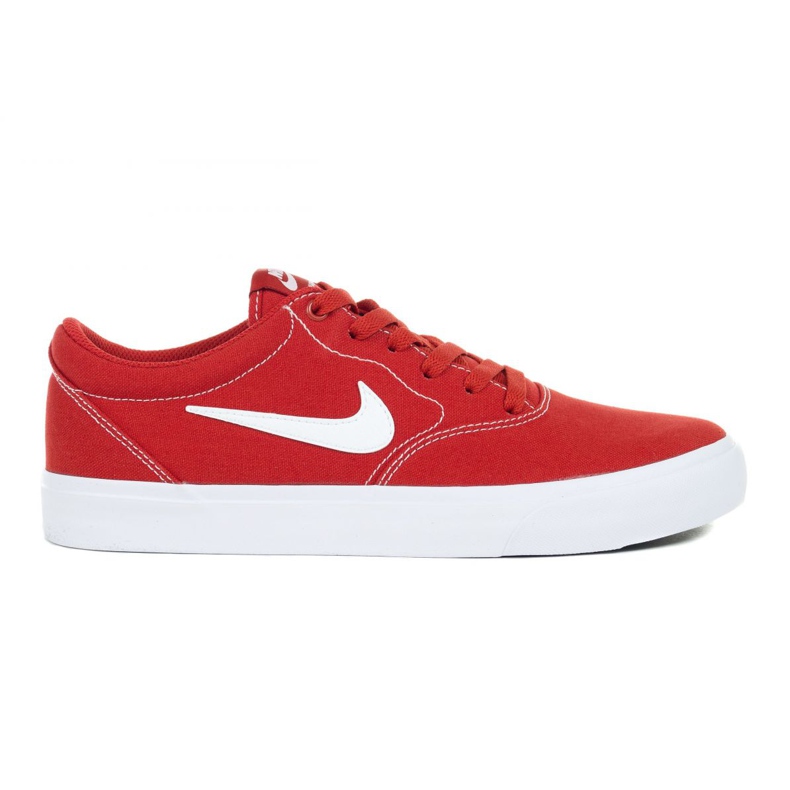 Tênis Nike Sb Charge Cnvs M CD6279-601 branco vermelho