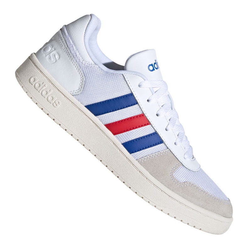 Tênis de basquete adidas Hoops 2.0 M FW8250 branco branco