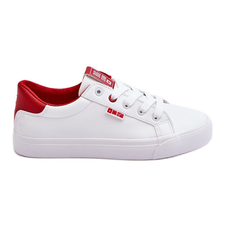 Tênis feminino Big Star White EE274311 branco