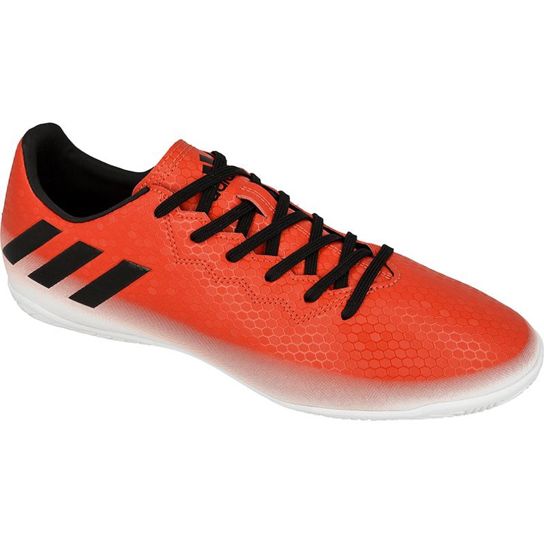 Sapatos de interior adidas Messi 16.4 In M BA9026 vermelho laranjas e tintos