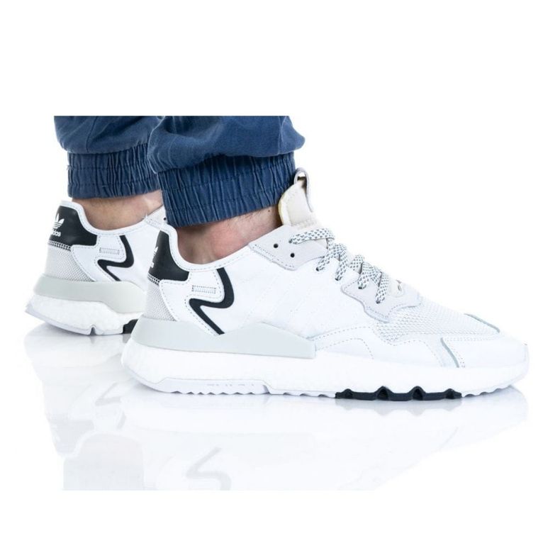 Sapatos Adidas Nite Jogger M EE6255 branco Sapatos Adidas Nite Jogger M EE6255 branco