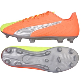 Puma One 20.4 Osg FG / AG M 105966 01 chuteiras multicolorido laranja
