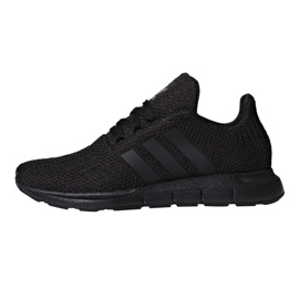 Tênis Adidas Originals Swift Run Jr F34314 preto Tênis Adidas Originals Swift Run Jr F34314 preto