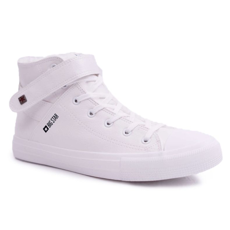 Tênis masculino Big Star Branco Quente Y174024FW