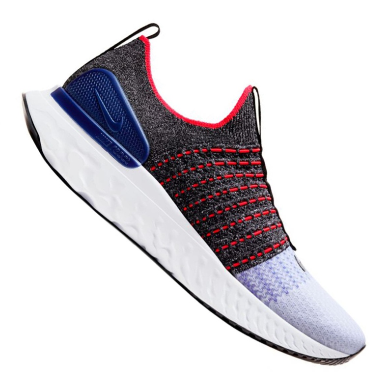 Sapata Nike React Phantom Run Flyknit 2 M CJ0277-002 azul multicolorido