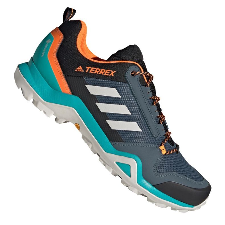 Sapatos Adidas Terrex AX3 Gtx M FV6850 preto laranja rosa cinza