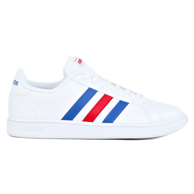 Sapatos Adidas Grand Court Base M EE7901 branco vermelho azul
