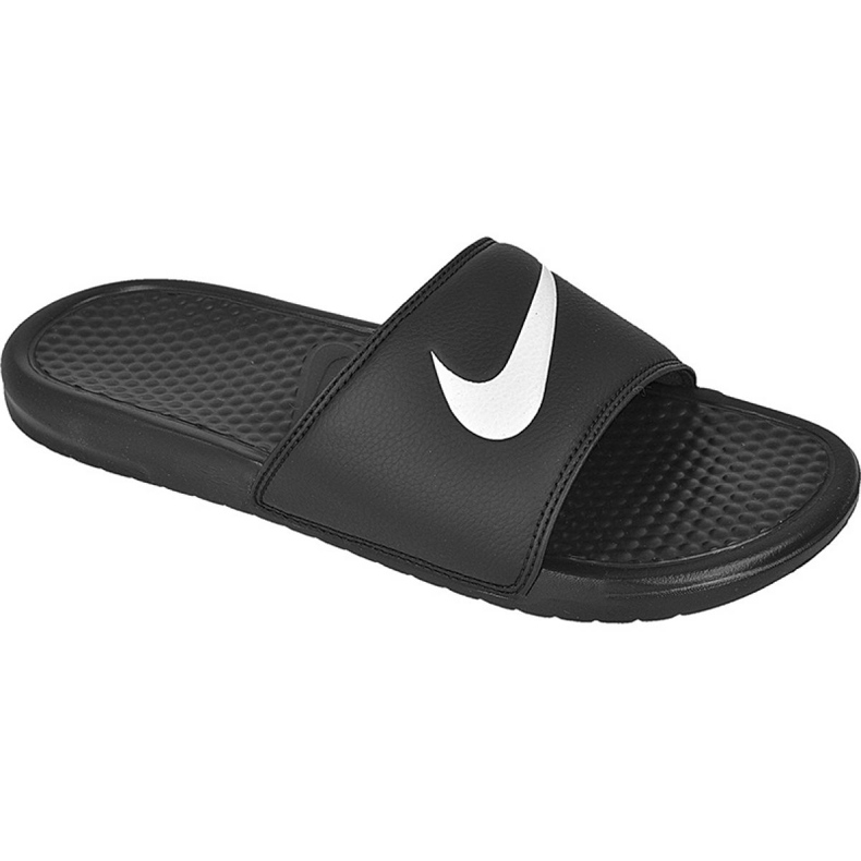 Nike Sportswear Benassi Swoosh M 312618-011 slides preto preto