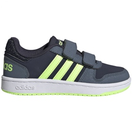 Sapatos Adidas Hoops 2.0 Cmf Jr FW4930 azul marinho multicolorido