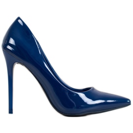 Small Swan Alfinetes envernizados azul Small Swan Alfinetes envernizados azul