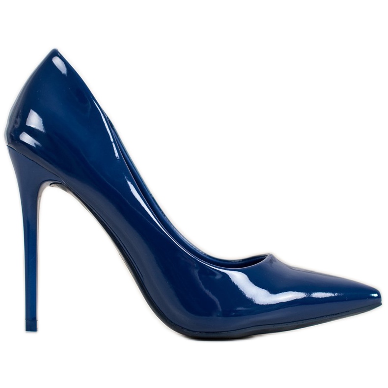 Small Swan Alfinetes envernizados azul