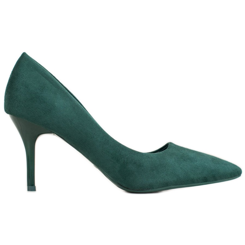 Small Swan Salto alto casual verde